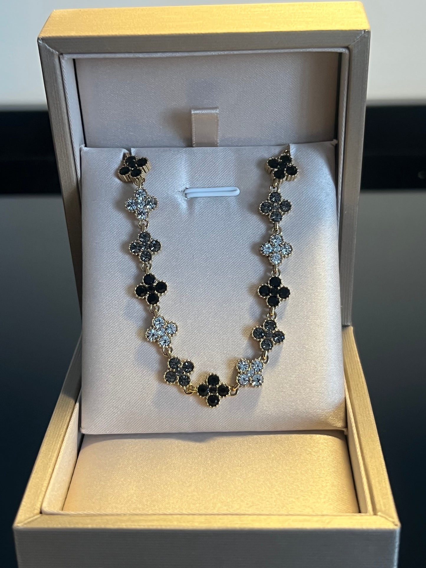 Bracelet Royale Noir & Gris đź©¶