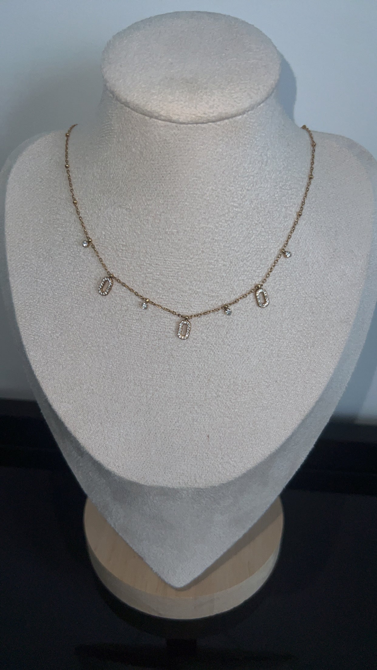 Collier Éclat Ovale