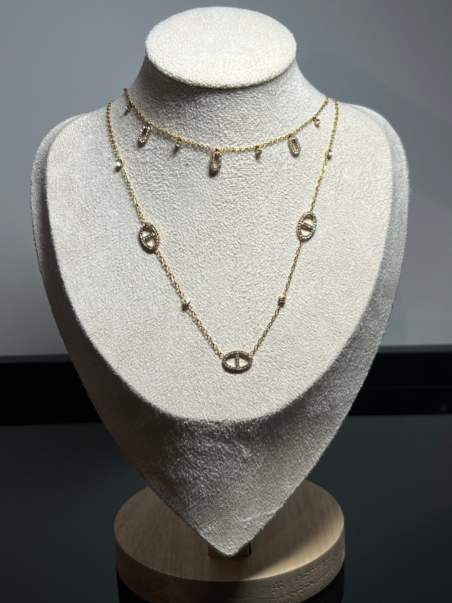 Collier Duo Signature – Ras-de-cou & Collier Long