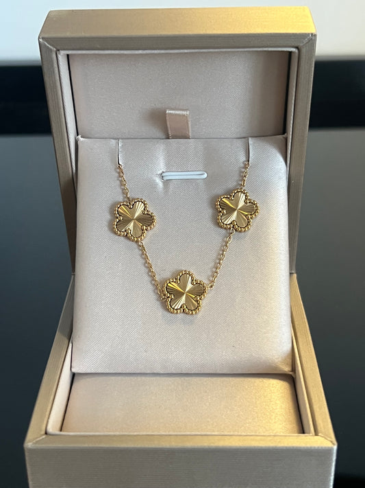 Bracelet Trèfle d'or